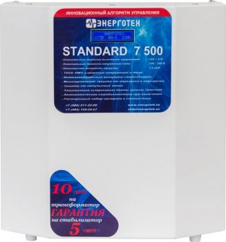 Стабилизатор напряжения energoteh standard-7500